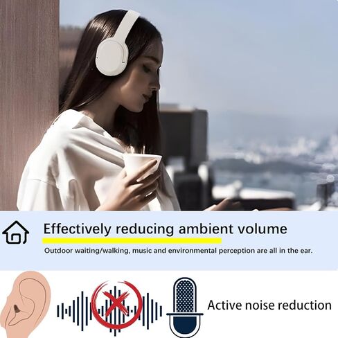 سماعات رأس بلوتوث لاسلكية مع أضواء LED ملونة، ميكروفون مدمج، خفيفة الوزن، قابلة للطي، سماعات ستيريو هاي فاي سلكية للفصل الدراسي/المكتب المنزلي/الكمبيوتر الشخصي/الهاتف المحمول/الأطفال البالغين (أحمر أسود) in Kuwait