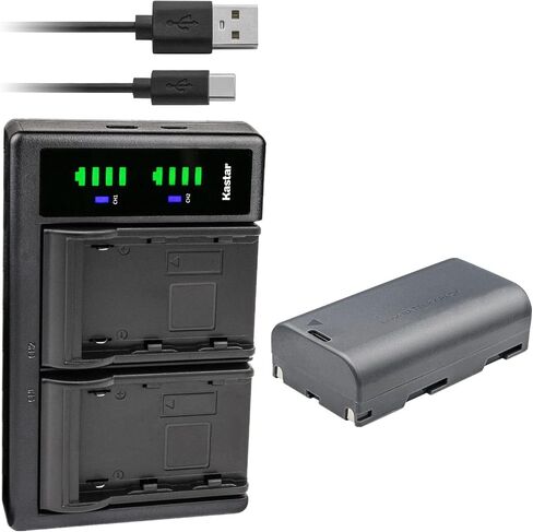 Kastar LTD2 USB Battery Charger Compatible with KINAVEL 16 Lines Laser Level 4D Laser Level, Firecore 3 X 360 Green Laser Level, Laser Level Self Leveling 16 Lines in Saudi Arabia