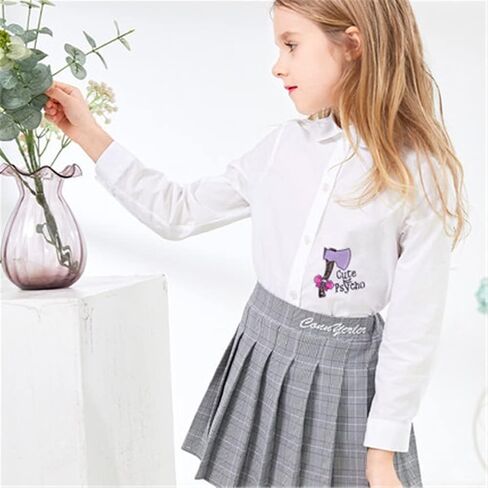 لطيف ولكن النفسية شارة مطرّزة الفأس مع القوس الجمجمة خياطة الحديد على التصحيح على الملابس أكياس قبعة الجينز شريط شارات ملصقات Applique بها بنفسك زين in Kuwait