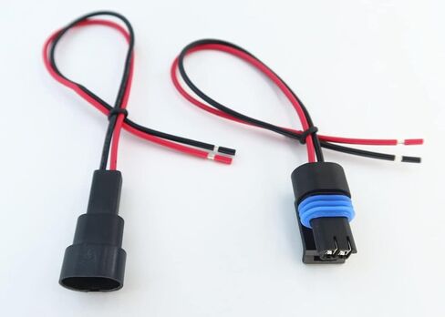 ذكر وأنثى PT2386 موصل سلك متعدد الأغراض قابس ضفيرة 88862305 متوافق مع تشيفي كرايسلر بويك كاديلاك دودج فورد جي إم سي هوندا جيب مستشعر درجة حرارة المبرد موصل المصباح الأمامي in Kuwait