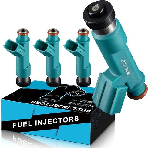 23250-28080 Fuel Injectors For:-Toyota Camry For:-RAV4 Corolla Highlander Solara Matrix, For:-Scion TC XB 2004 2005 2006 2007 2008 2009 2010 2.4L L4 High Performance Fuel Injectors Set of 4 in Saudi Arabia