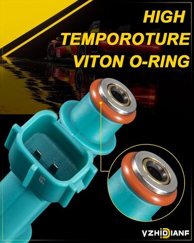 23250-28080 Fuel Injectors For:-Toyota Camry For:-RAV4 Corolla Highlander Solara Matrix, For:-Scion TC XB 2004 2005 2006 2007 2008 2009 2010 2.4L L4 High Performance Fuel Injectors Set of 4 in Saudi Arabia