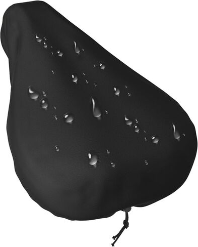 غطاء مقعد الدراجة من AKEfit غطاء مقعد دراجة مقاوم للماء، غطاء وسادة مقعد الدراجة مع رباط، واقي من الشمس والغبار لمقعد الدراجة، غطاء مطر لمقعد الدراجة قابل للغسل in Kuwait