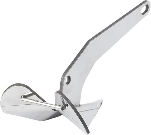 Triangle Boat Anchor, 316 Stainless Steel Delta-Style Anchor, Heavy Duty Wing Style Triangular Anchor 11lbs / 17lbs / 22lbs in Saudi Arabia
