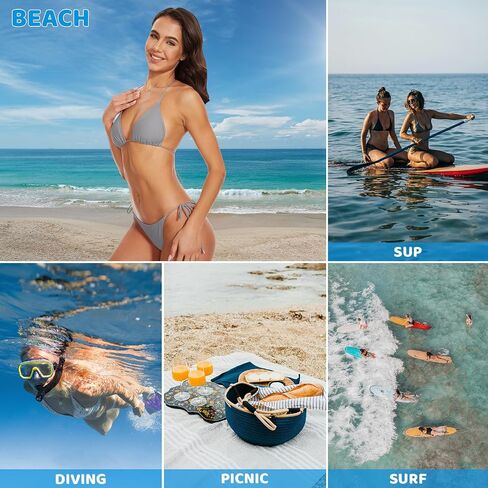 Women Two Piece Bikini Swimsuit Halter Triangle Top, String Tie Side Sexy Swimwear Bathing Suits in Saudi Arabia