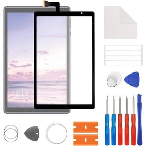 Display Glass, Front Glass, Outer Screen Lens Replacement, Compatible with Vortex Tab 10/ T10M/ T10M Pro Max with Free Repair Tools Kit.(No LCD Display)