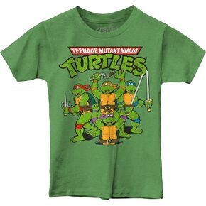 Tee Luv Big Boys Teenage Mutant Ninja Turtles Shirt - Youth TMNT Cartoon T-Shirt