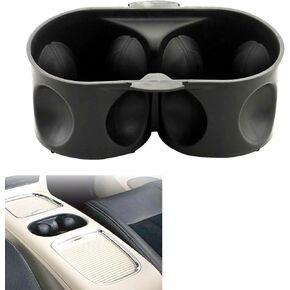 Cup Holder Liner Insert Compatible with Chrysler Town and Country 2011-2016 | Dodge Grand Caravan 2011-2020 Replace #1WV70DX9AA