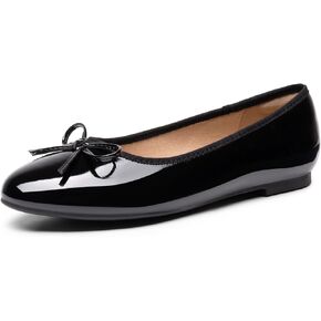 DREAM PAIRS Women's Flats, Round Toe Ballet Flats, Comfortable Slip-on Dressy Casual Business Work Office Ballerina Flat Dress Shoes