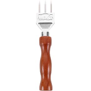 Ice Picks For Breaking Ice: Stainless Steel Ice Chipper Three Prong Ice Pick Japanese Style Bartender Bar Wine Tools Ice Breaker Tool for Kitchen Bars Bartender Camping