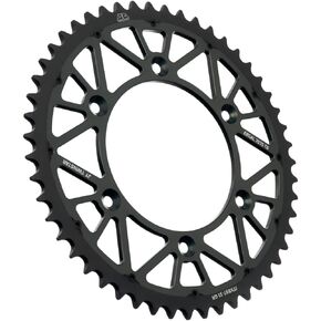 JT Sprockets JTX897.51GR Grey Twinstar Steel/Aluminum Hybrid Rear Sprocket, Single