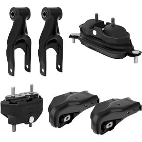 OCPTY Engine Motor Mount Transmission Mount Torque Strut Mount Set Compatible for Chevrolet Lumina 3.1L 3.8L 1995 1996 1997 1998 1999 2000 2001 # A2901, A2901, A2796, A2866, A2866, A2712 6PCS