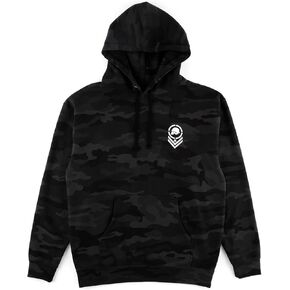 Metal Mulisha Chillin Heavyweight Hoodie Sweatshirt, Black Camo, X-Large in Saudi Arabia