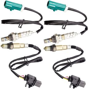 4x Oxygen Sensor for 2009 2010 2011 Ford Expedition 5.4L Flex Upstream+Downstream Upper Lower