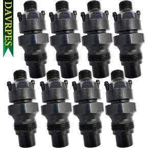 8PCS 0432217255 1040166 6.5L Turbo Diesel Marine Injectors Fuel Injector Compatible with GM Chevy 1992-2005 OSD311 150bar