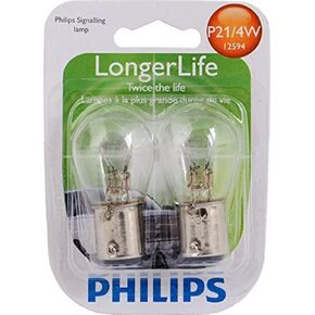 Philips 12594 LongerLife Miniature Bulb, 2 Pack