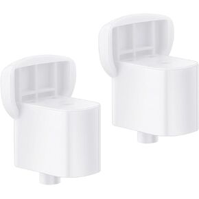 2Pack WB06X10943 Handle Support Microwave Replacement Part Fit for GE Microwave Replaces AP5790057 PS8753758 3025054 EAP8753758 - White