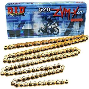 DID (520ZVMXB120Z) Black 120 Link High Performance XVM-X Series X-Ring Chain with Connecting Link