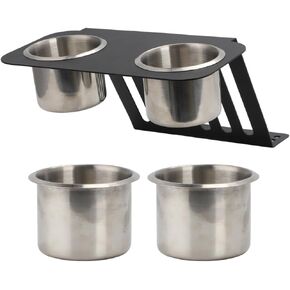 Cupholder for 1988-1994 Chevy Trucks with Bench Seats Cup Holder Stainless Steel