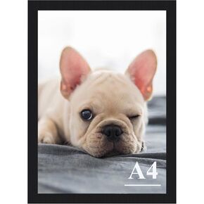 RUN HELIX 9x13 Picture Frames,Simple Designed Photo Frame,Certificate Document Frame for Horizontal and Vertical Formats,9x13 Poster Photo Frame Wall Gallery Home Office Decor,Brown in Kuwait