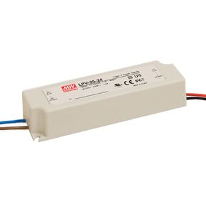 MEAN WELL LPV-35-12 AC-DC Power Supply Enclosed LED Single Output 12V