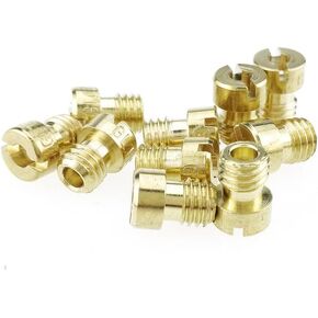 Glixal GY6 125cc 150cc Carburetor Carb CVK Main Jet 152QMI 157QMJ #100#105#108#110#115#120#125#130#135#140 (10 pcs set)