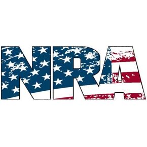 NRA National Rifle Association Gun Rights 2nd Amendment American Flag Us - Sticker Graphic - Auto, Wall, Laptop, Cell, Truck Sticker for Windows, Cars, Trucks