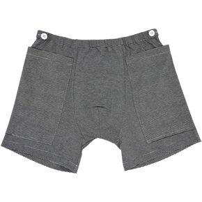 Underwear for Drainage Bag, Shorts for Nephrostomy Bag, Catheter Leg Bag Underwear Leg Bag Holder Ostomy Care Clothes (M)