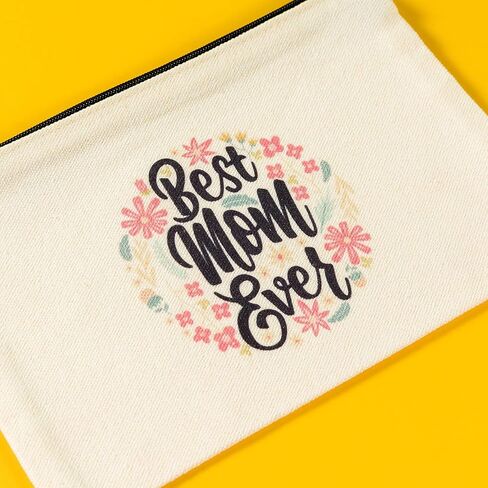 حقيبة مكياج هدية للمعلم من باربي، 12 قطعة من حقيبة مستحضرات التجميل القماشية بسحاب، حقيبة أدوات الزينة، هدايا تقدير للمعلمين in Kuwait