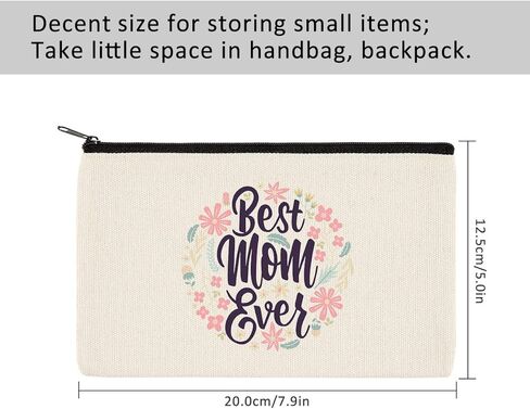 حقيبة مكياج هدية للمعلم من باربي، 12 قطعة من حقيبة مستحضرات التجميل القماشية بسحاب، حقيبة أدوات الزينة، هدايا تقدير للمعلمين in Kuwait