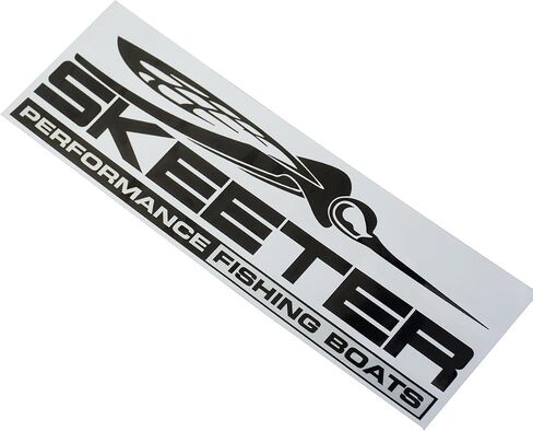 Set of 2 Skeeter Performance Fishing Boats Vinyl Decal Stickers Boat Outboard Motor Suitable for Skeeter in Saudi Arabia