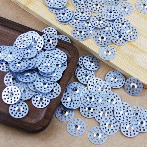 150 Pcs Plaster Washers, 1 Inch Metal Washers for Fixing Fastening Installation Screws Plaster Repair Rings Plaster Buttons Profile Washer Flat Washers for Wall Ceiling Drywall Plaster Repair in Saudi Arabia