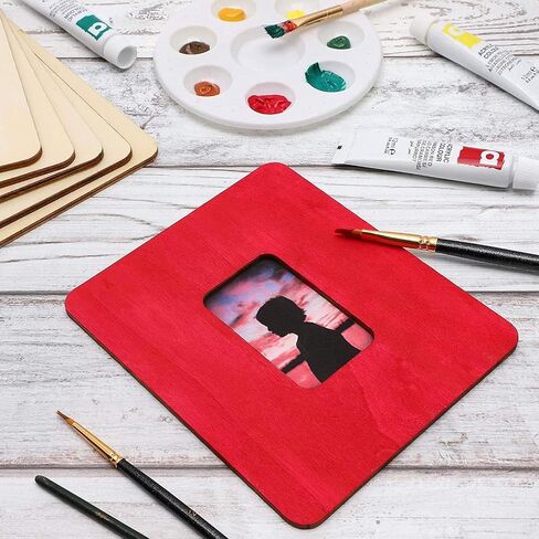 Bright Creations Unfinished Wood Picture Frames for 2 x 3 Inch Photos (5 x 6 in, 24-Pack) in Saudi Arabia