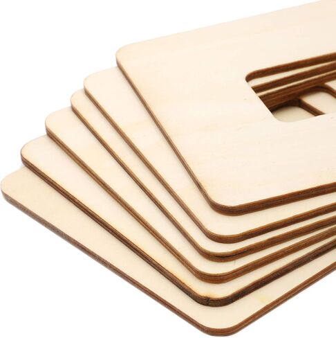 Bright Creations Unfinished Wood Picture Frames for 2 x 3 Inch Photos (5 x 6 in, 24-Pack) in Saudi Arabia