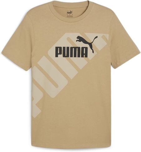 PUMA Mens Village Wear Graphic Crew Neck Short Sleeve Casual Tops Casual - Black in Kuwait