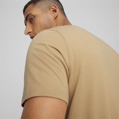 PUMA Mens Village Wear Graphic Crew Neck Short Sleeve Casual Tops Casual - Black in Kuwait