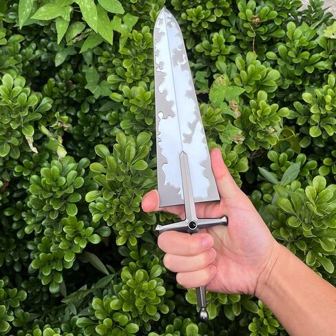 11.8In أستا السيف شيطان القاتل الأسود والبرسيم المعادن طبق الاصل سلاح نموذج الخيال لعب الأدوار تأثيري حلي in Kuwait