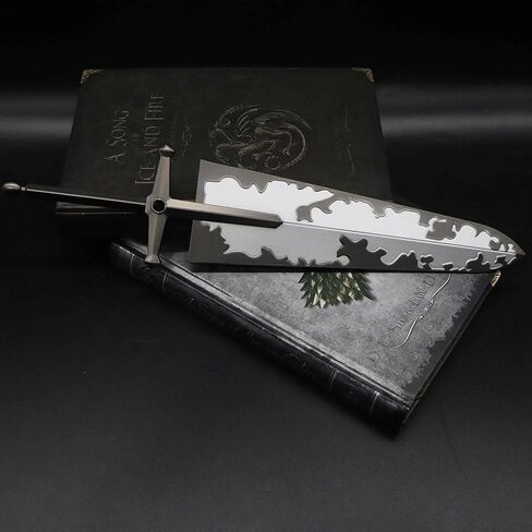 11.8In أستا السيف شيطان القاتل الأسود والبرسيم المعادن طبق الاصل سلاح نموذج الخيال لعب الأدوار تأثيري حلي in Kuwait