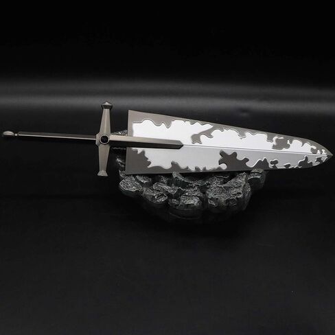 11.8In أستا السيف شيطان القاتل الأسود والبرسيم المعادن طبق الاصل سلاح نموذج الخيال لعب الأدوار تأثيري حلي in Kuwait