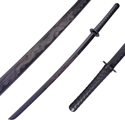 Polypropylene Katana Sword - Japanese Training Samurai Sword, Blunt Longsword, Martial Arts Practice Katana for Men Women and Childre, Cosplay Sword, Safe, Easy, Fun, Durable in Saudi Arabia