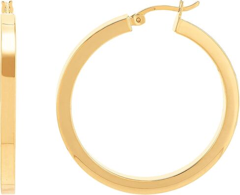 Silpada 'Rise and Shine' Tube Hoop Earrings in Kuwait