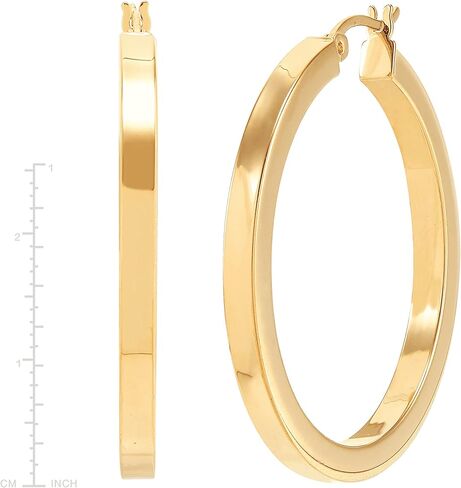 Silpada 'Rise and Shine' Tube Hoop Earrings in Kuwait
