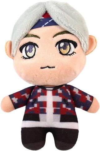 دمية سوجا القطيفة مقاس 5.1 سم من MIC Drop - بضائع مرخصة رسميًا - بلاشيز، Kpop Merch (SUGA) in Kuwait