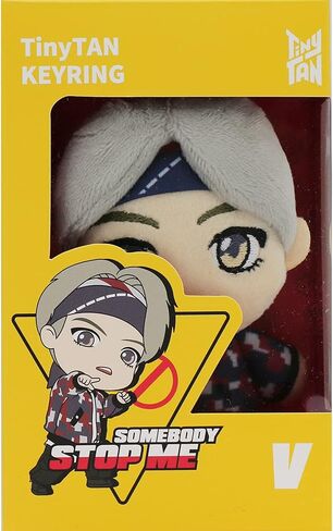 دمية سوجا القطيفة مقاس 5.1 سم من MIC Drop - بضائع مرخصة رسميًا - بلاشيز، Kpop Merch (SUGA) in Kuwait