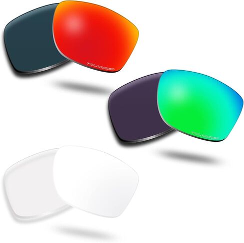 عدسات بديلة لنظارات Oakley Jupiter Squared OO9135 الشمسية المستقطبة - 3 أزواج in Saudi Arabia
