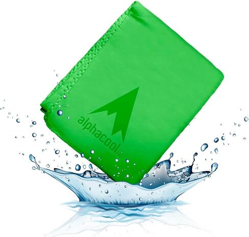 PVA Cooling Towel for Men and Women – Soft Absorbent Instant Relief Cool Towels for Hot Outdoors Sports Workout Fitness Gym Yoga – 29.5" x 13" in Saudi Arabia