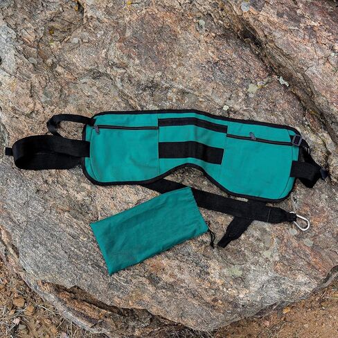 Outdoor Portable Toilet for Camping - Hands-Free, Durable & Versatile - Perfect for Hiking, Travel, Fishing, Hunting Camping - Easy to Use!, Green in Saudi Arabia