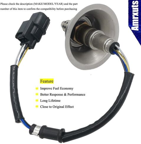 Amrxuts 36531-5K8-004 Upstream Oxygen O2 Sensor for 2016-2020 Honda Civic 1.5L Turbo, 2017-2020 Honda CR-V 1.5L Turbo 27033, 365315K8004, 234-5724 in Saudi Arabia