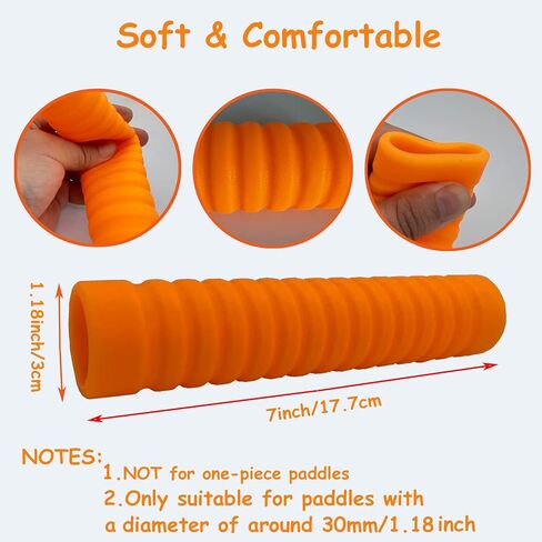 JK 2Pcs Kayak Paddle Grips Kayak Accessories Non-Slip Silicone Grip for Kayak Paddle in Saudi Arabia