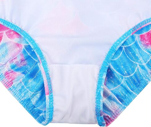 BAOHULU Girls Christmas Gymnastics Leotards Sparkle Athletic Clothes Dance Set with Matching Hair Scrunchie in Saudi Arabia